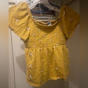 Brand: Old Navy, size: XL (14-16), color: yellow, black, little pink